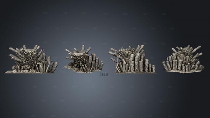 Мозг и разветвленные кораллы Трубка А 3d stl модель для ЧПУ