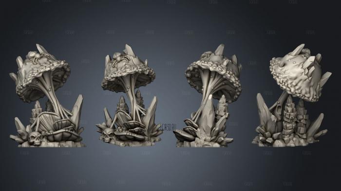 Cave Fungi B 3d stl модель для ЧПУ