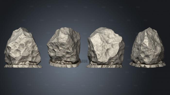 Crashed Asteroids 1 01 stl model for CNC