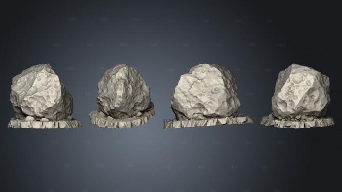 Разбившиеся астероиды 2 01 3d stl модель для ЧПУ