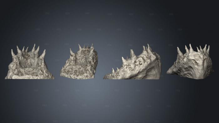 Depths of Savage Atoll KS Giant Creature Remains v 2 003 stl model for CNC