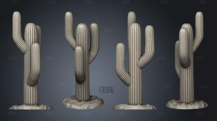DESERT Cactus 1 003 stl model for CNC