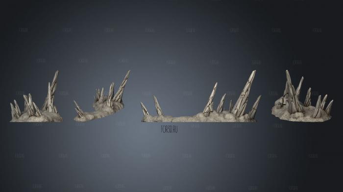 Dif Terrain 05 Complete stl model for CNC