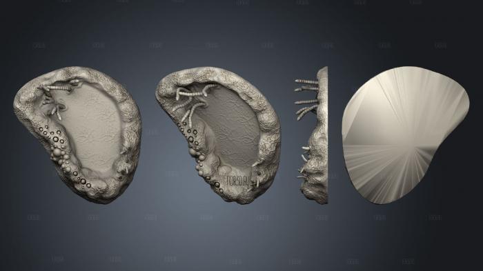 disease terrain swamp pit 3 dry v 2 stl model for CNC