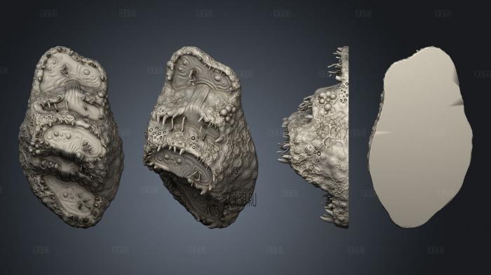 disease terrain swamp pit 5 stl model for CNC