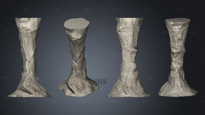 Dry Caverns 02 Large Pillar A 3d stl модель для ЧПУ