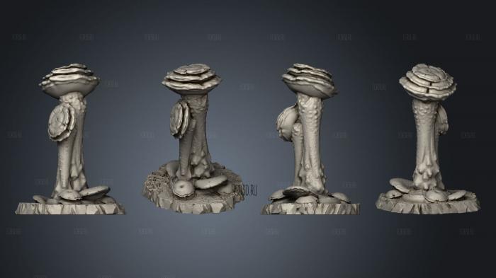 Faerie Mushrooms 5 3d stl модель для ЧПУ