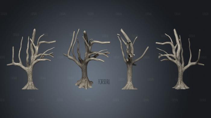 forest dead tree V 2 3d stl модель для ЧПУ