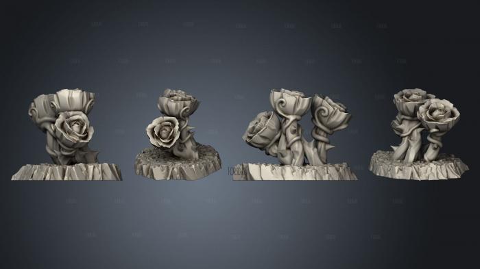 Giant Mystic Roses Part 1 005 stl model for CNC