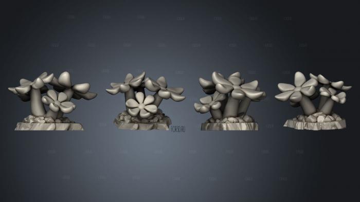 Magic Childish Flowers 2 stl model for CNC