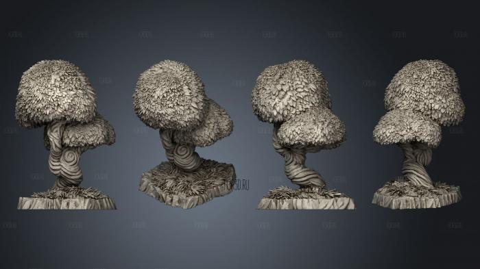 Majestic Enchanted Trees 1 001 stl model for CNC