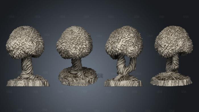 Majestic Enchanted Trees 1 002 stl model for CNC