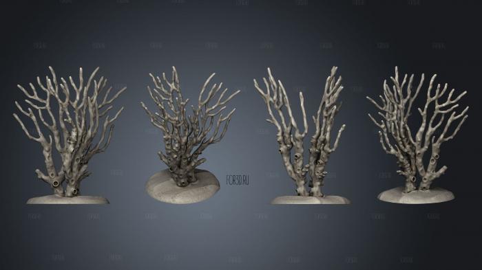 ocean thin coral small stl model for CNC