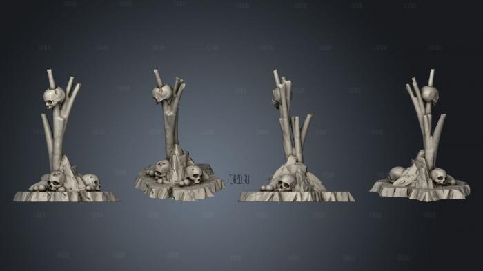 Plant Cannibal Feast Branches 1 002 stl model for CNC