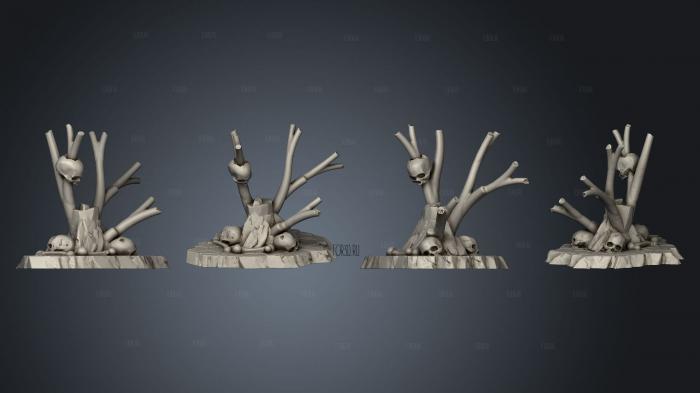 Plant Cannibal Feast Branches 1 003 stl model for CNC