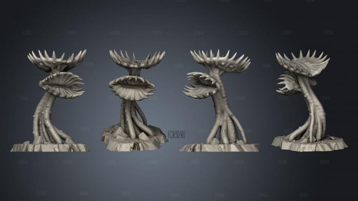 Plant Carnivorous Plants Part 1 001 stl model for CNC