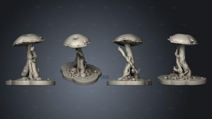 Poisonous Swamp Mushrooms 1 003 stl model for CNC