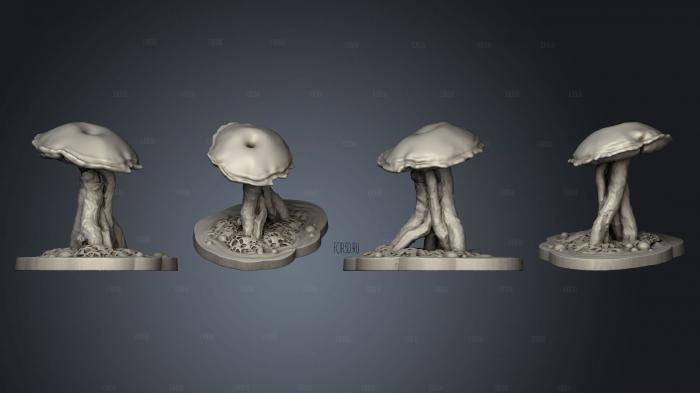 Poisonous Swamp Mushrooms 1 004 stl model for CNC