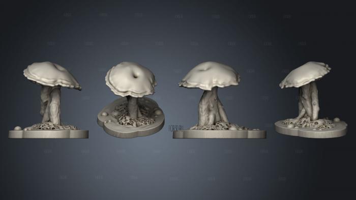Poisonous Swamp Mushrooms 1 005 stl model for CNC