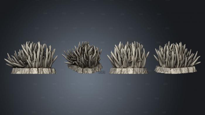 Prickly Tall Grass 1 002 stl model for CNC