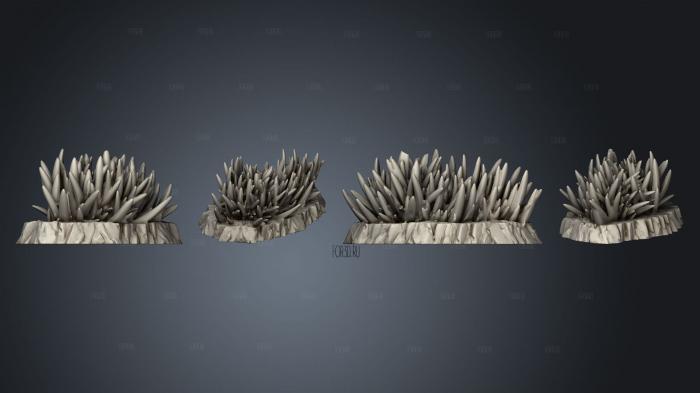 Prickly Tall Grass 1 004 stl model for CNC