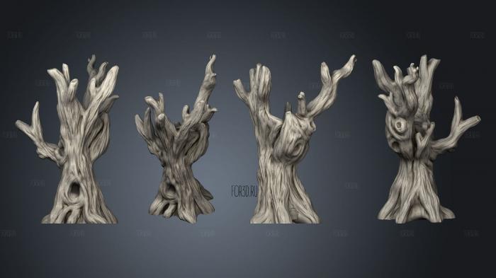 Swamp Tree A stl model for CNC