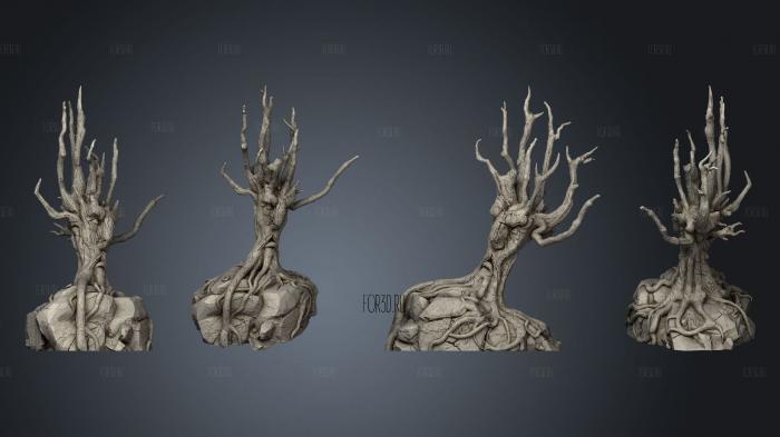 Деревья Обращены К Дереву B С Лицом 3d stl модель для ЧПУ