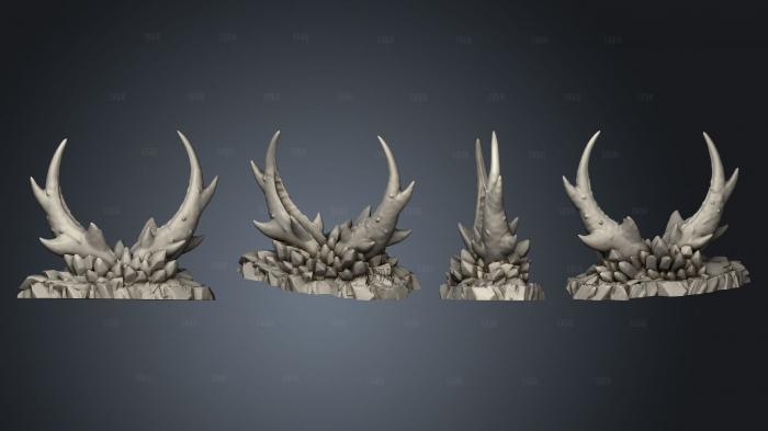 Underdark Claws Plants 4 stl model for CNC