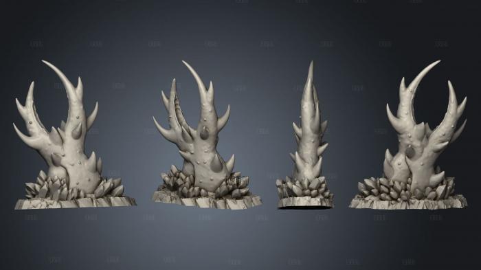 Underdark Claws Plants SUP HOL 5 stl model for CNC