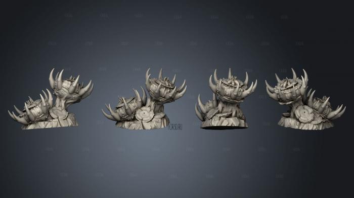 Underdark Flowers 1 003 stl model for CNC