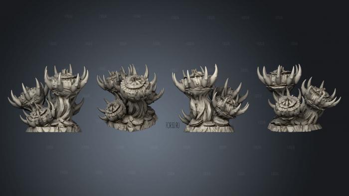 Underdark Flowers 1 3d stl модель для ЧПУ