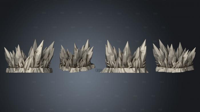 Vampiric Crystals 3 stl model for CNC