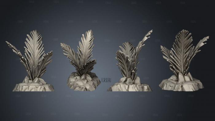 Venusian Fern 1 001 stl model for CNC