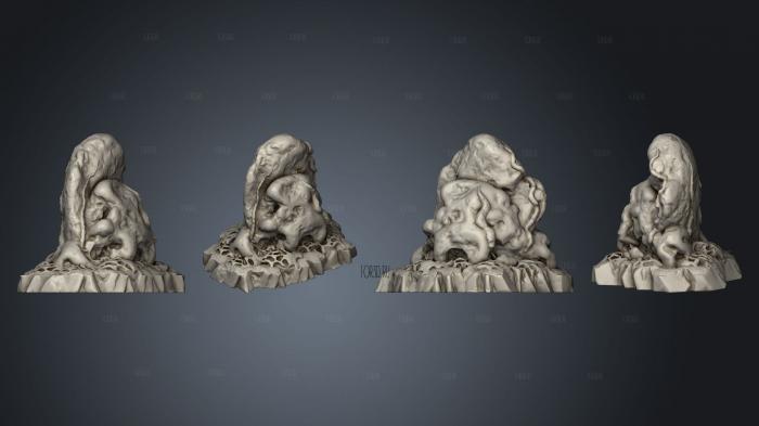 War of the World Stones 1 003 stl model for CNC