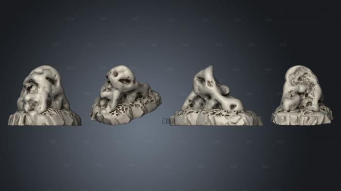 War of the World Stones 1 005 stl model for CNC