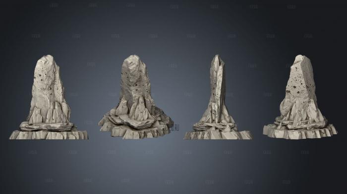 Wasteland Shale 1 3d stl модель для ЧПУ