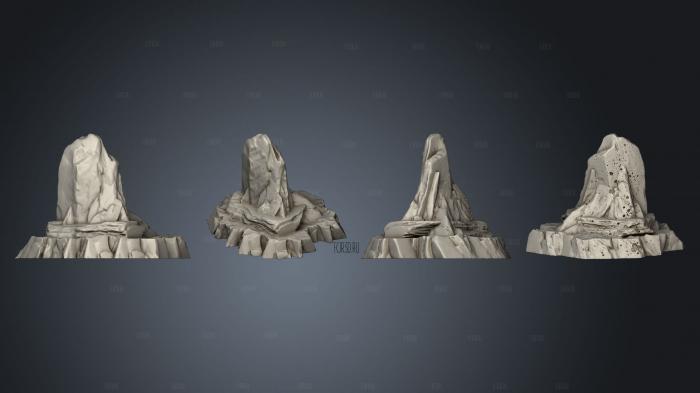 Wasteland Shale 5 stl model for CNC