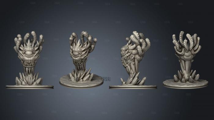 Wilds of Wintertide Eye Frost Based stl model for CNC