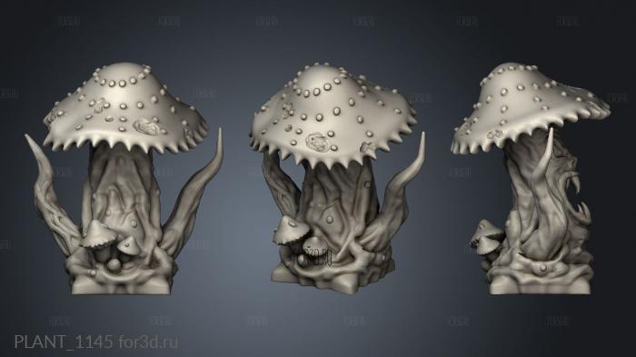 killermushrooms BSG Killer Mushrooms Angry Mushroom stl model for CNC