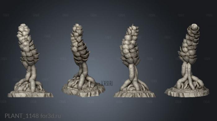 Fantastic Plant Outer World Mangrove stl model for CNC