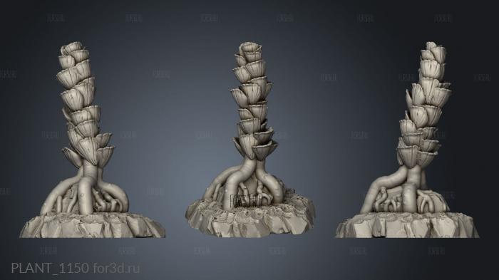 Fantastic Plant Outer World Mangrove stl model for CNC