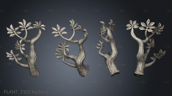 Jungle Queen Treever branch tree stl model for CNC