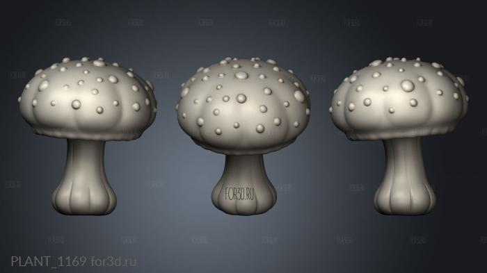 Terrain Mushroom stl model for CNC