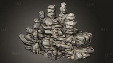 Скала Каньона Дивных Миров 3d stl модель для ЧПУ