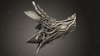 Хищный Охотник За Отважными Мирами 3d stl модель для ЧПУ