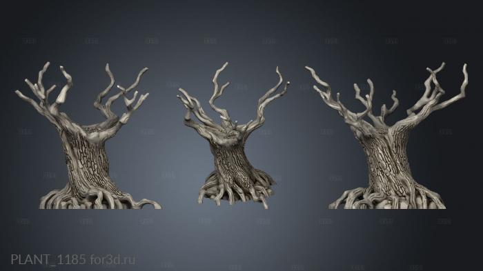 Brave Worlds Twisted Tree stl model for CNC