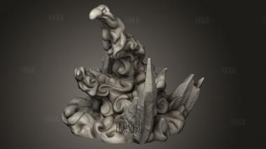 Местность Крылья Саурона старшего 3d stl модель для ЧПУ