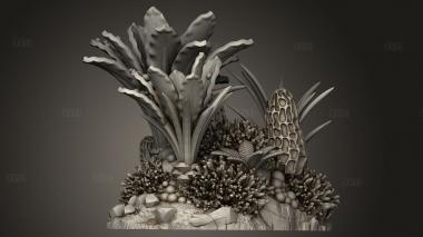 Отважные Миры,предметы,Скопление Инопланетных Джунглей 3d stl модель для ЧПУ