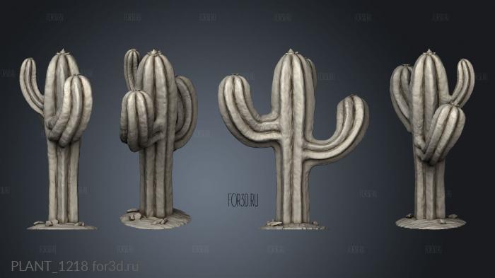 Cactuses Small Cactus stl model for CNC