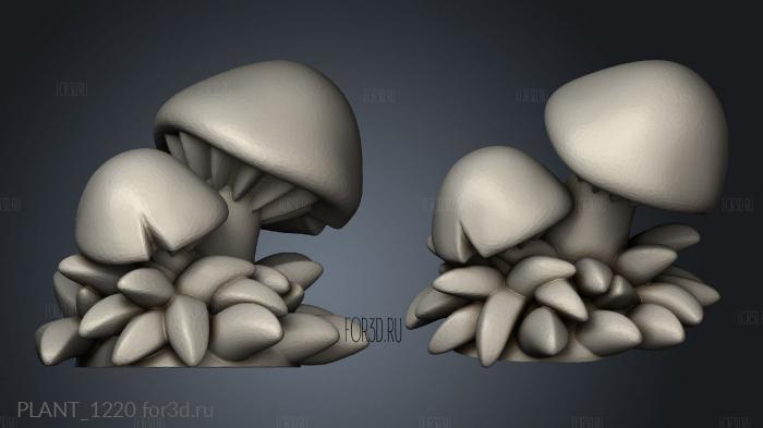 fairy tales Mushroom stl model for CNC